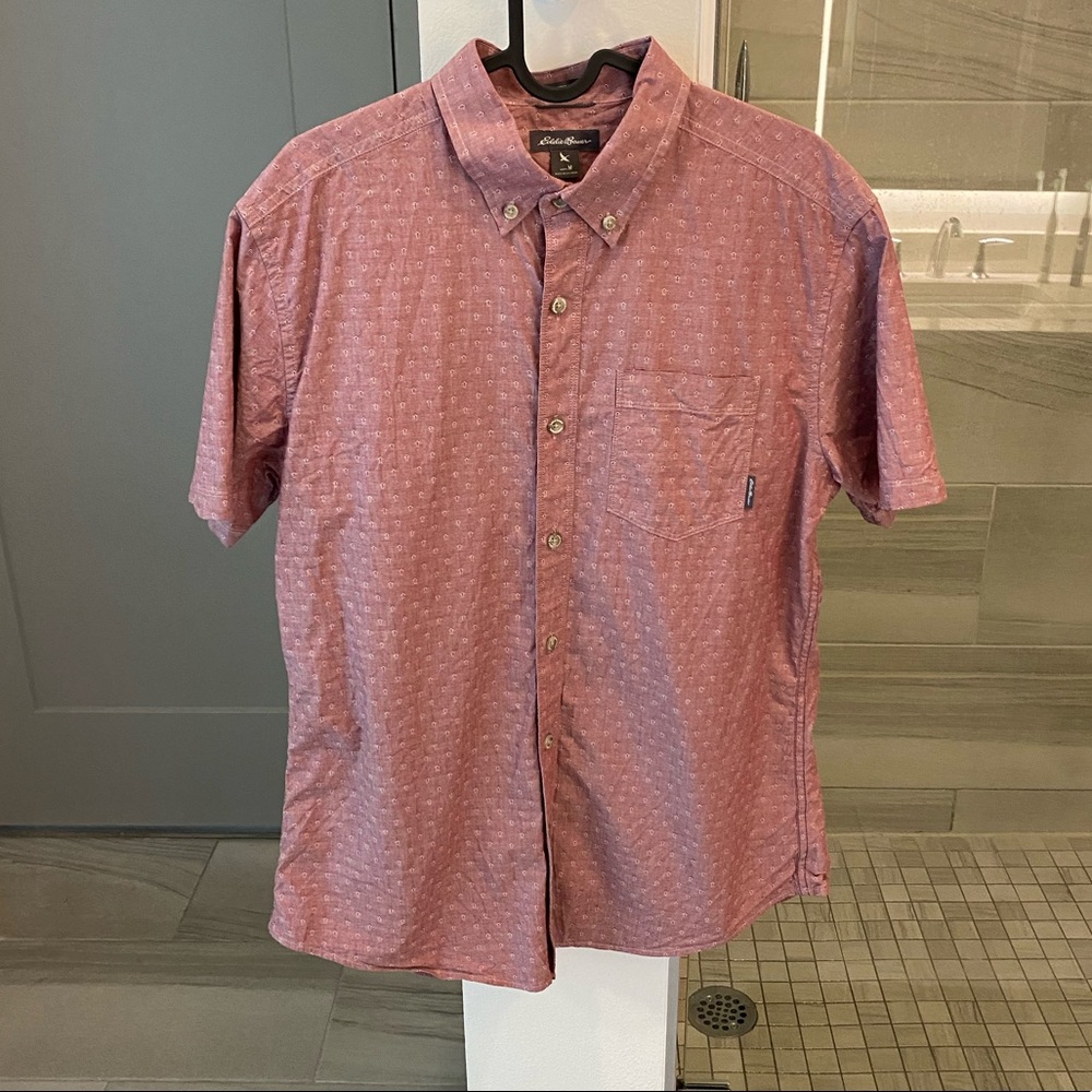 Eddie Bauer Short sleeve Shirt Classic Fit Medium